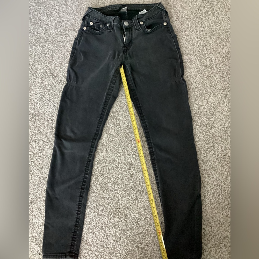 True Religion Black Slim Fit Jeans
